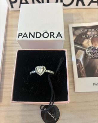 Anello Pandora nuovo originale tg 52 cuore