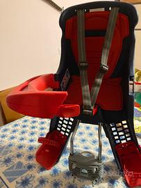 Seggiolino bimbo anteriore bici