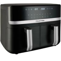 friggitrice ad aria doppio cestello 