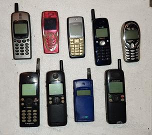 Telefoni Cell 9pz anni 80-90