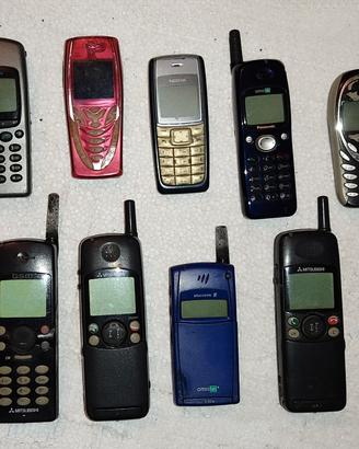 Telefoni Cell 9pz anni 80-90