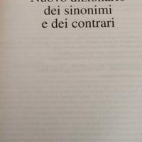 dizionario sinonimi contrari 