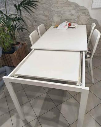 tavolo allungabile + 4 sedie Ikea
