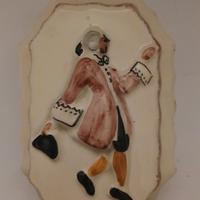 Contenitore Francese Vintage in Porcellana 