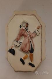 Contenitore Francese Vintage in Porcellana 