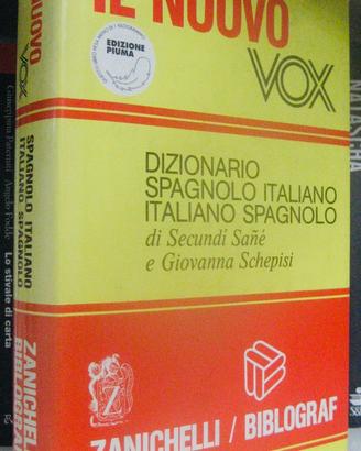 Dizionario spagnolo italiano / italiano spagnolo