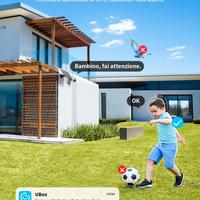 SEHMUA 4G LTE Esterno 2K PTZ Solare IP66