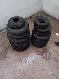 gomme e camere d'aria per trattorino