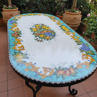 TAVOLO IN PIETRA LAVICA MIS. 200X100 CM. IN ITALIA