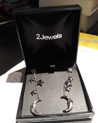 Orecchini originali "2jewels" luna/stelle