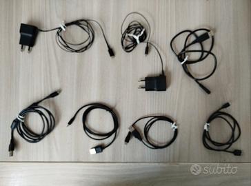 Lotto cavi alimentatore tipo AB Micro USB