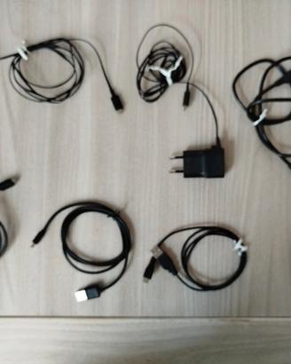 Lotto cavi alimentatore tipo AB Micro USB