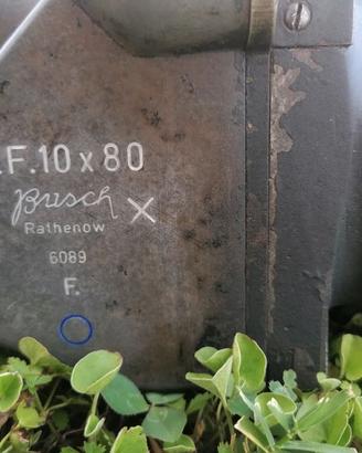Binocolo - Flak 10x80 mod.35 - E. Busch Rathenow