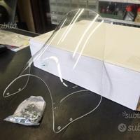 Cupolino trasparente universale faro tondo