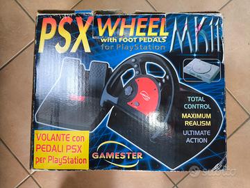volante e pedali PSX per PlayStation 