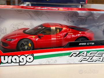 Bburago Ferrari 296 GTB 1:18 Race & Play