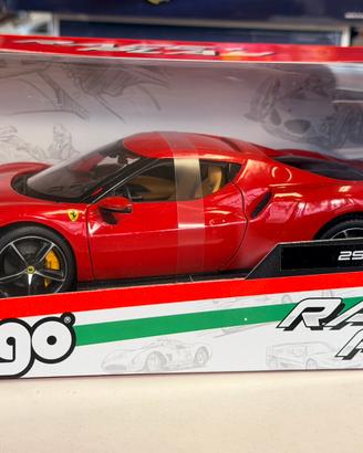 Bburago Ferrari 296 GTB 1:18 Race & Play
