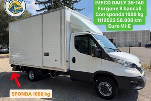 IVECO DAILY 35-140 FURGONE CON SPONDA 11/23 €6-E