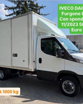 IVECO DAILY 35-140 FURGONE CON SPONDA 11/23 €6-E
