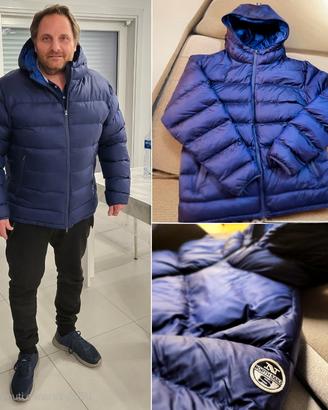 Piumino nuovo North Sails taglie forti colore blu