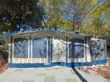 Roulotte con veranda