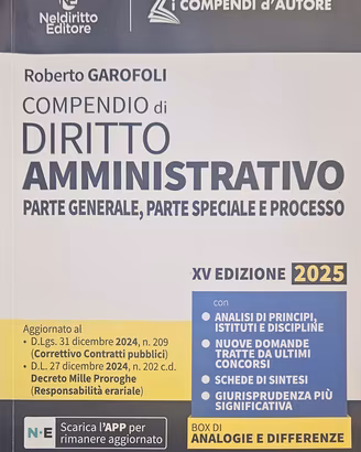 Compendio di DIRITTO AMMINISTRATIVO 