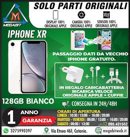 Iphone xr 128gb bianco - totalmente originale