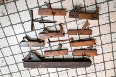 ATTREZZI ANTICHI DI FALEGNAMERIA