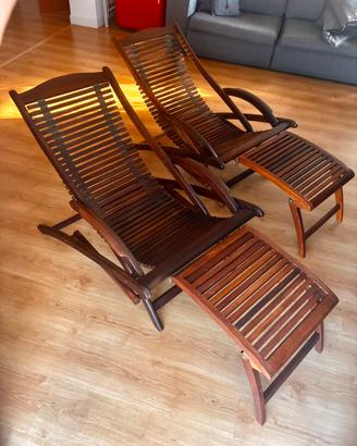 COPPIA LETTINI LEGNO