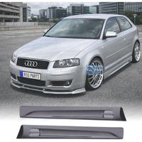 MINIGONNE LATERALI AUDI A3 8P 03-08 LOOK GT RACE