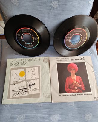 Iva Zanicchi Vinili 45 Giri anni 1970/1971