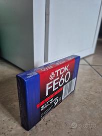 Cassetta Audio TDK FE60 Nuova Sigillata Type I