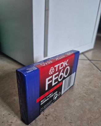 Cassetta Audio TDK FE60 Nuova Sigillata Type I