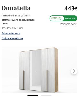 LAVATRICE + LETTO A CASTELLO + ARMADIO