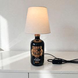 Lampada Design Bottiglia Gin Blind Tiger  arredo 
