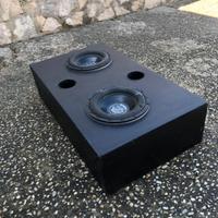 Subwoofers e amplificatore