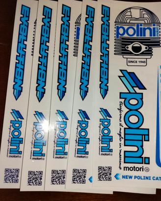 Set sticker adesivi polini