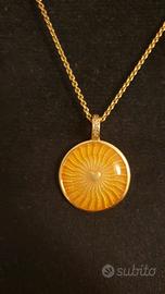 Pandora Collana con charm pendente raggi di sole