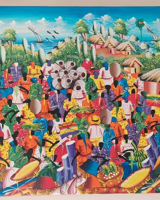 Dipinto arte naif 