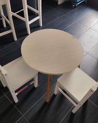 tavolino e 2 sedie bimbi