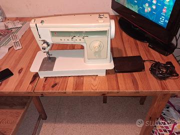macchina da cucire singer 501 ben tenuta. funziona