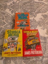 tre volumi scuola media James Patterson 