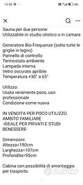 Benessere sauna