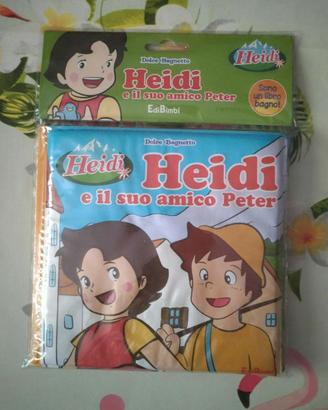 Libro da bagnetto Heidi e il suo amico Petar nuovo