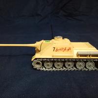 Modellino in metallo di carro armato URSS SU 100