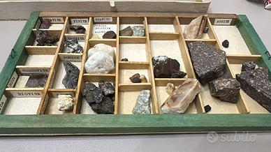 Collezione Didattica Minerali e Rocce Vintage