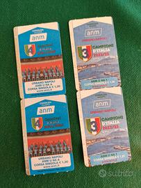 Quattro biglietti ANM Napoli Campione d'Italia