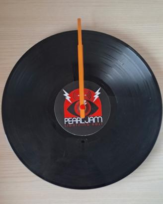 orologio vinile Pearl Jam