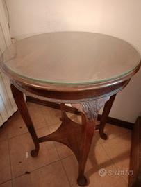 tavolino tondo anni 50