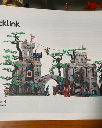 Lego 910043 Forest Strongold BrickLink ISTRUZIONI
